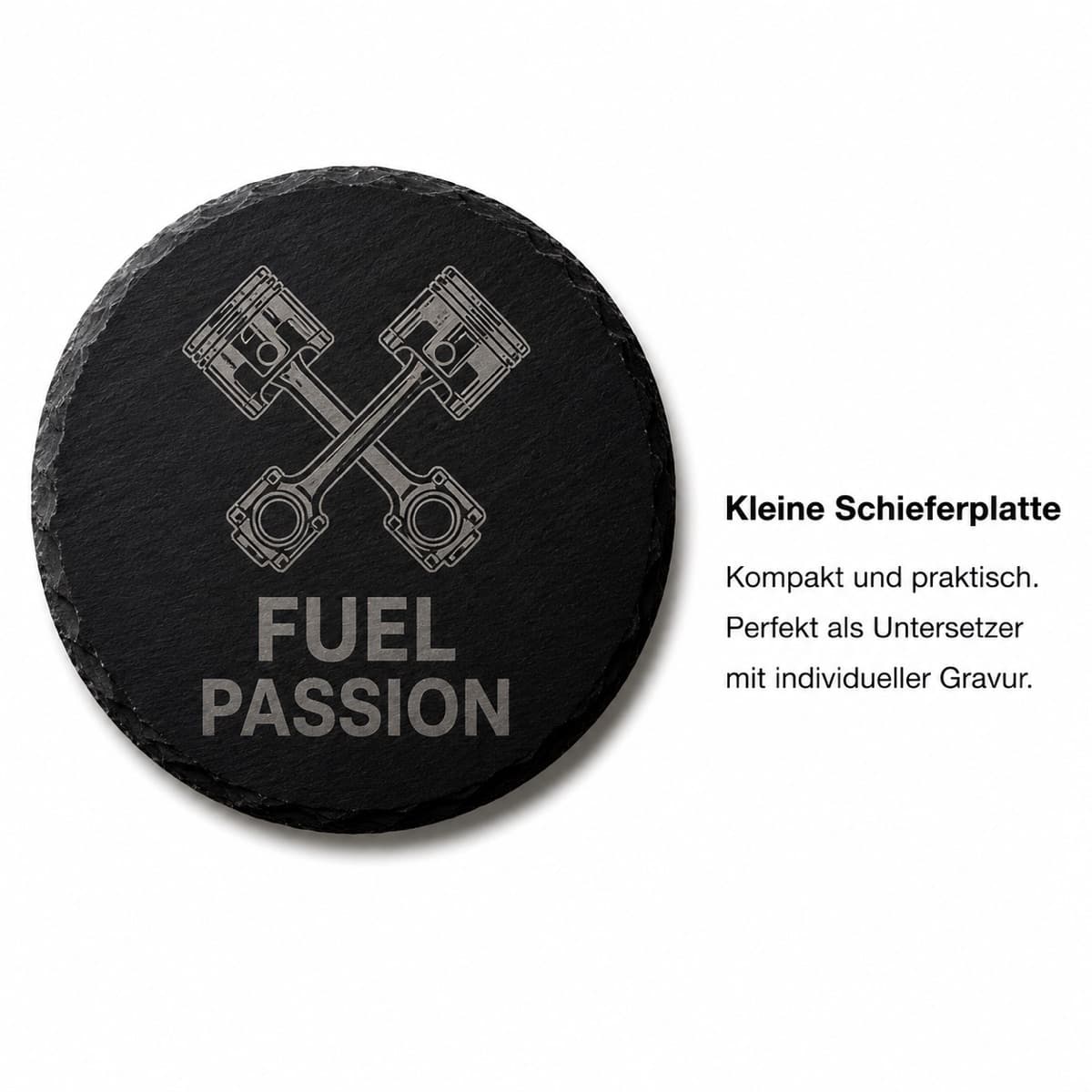 Kleine Schieferplatte / Untersetzer